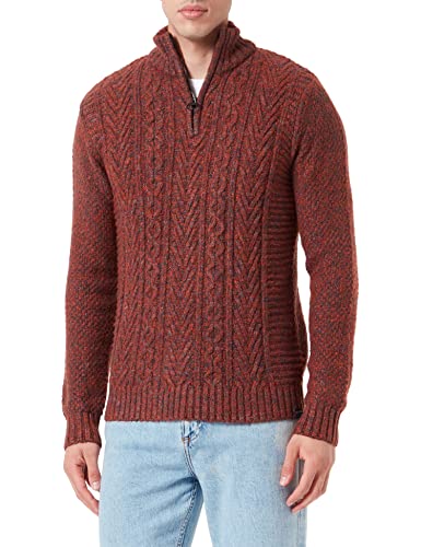 Garcia Herren U21242_Men`s Pullover, Cinnamon, XXL von Garcia