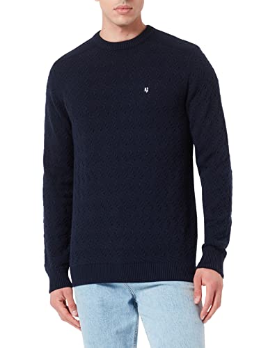 Garcia Herren U21243_Men`s Pullover, Dark Moon, S von Garcia