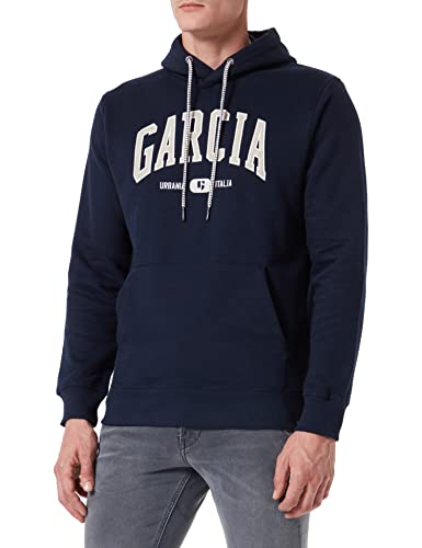Garcia Herren Z1098 Sweatshirt, Dark Moon, XXL von Garcia