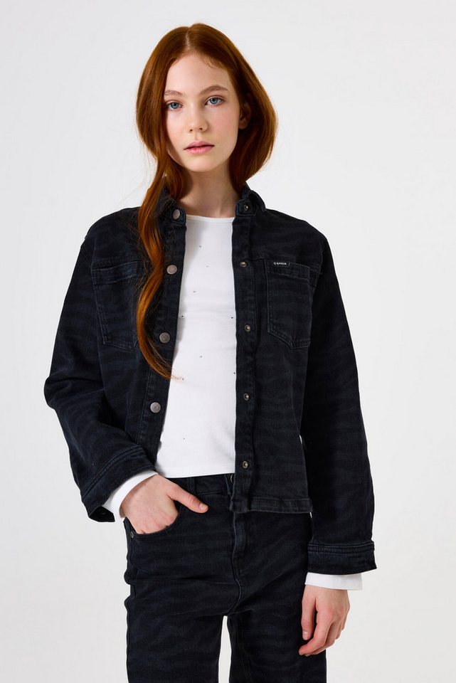 Garcia Jeansjacke colbert + gilet mit All-Over Print for GIRLS von Garcia