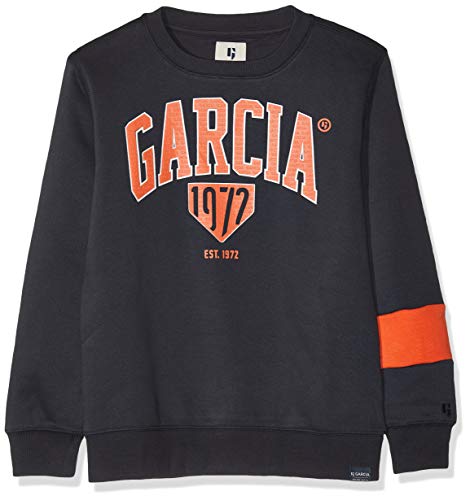 Garcia Jungen G93460 Sweatshirt, Blau (Dark Moon 292), (Herstellergröße: 176) von Garcia