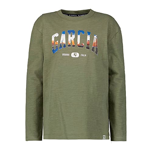 Garcia Jungen Long Sleeve T-Shirt, Beetle, 92/98 von Garcia