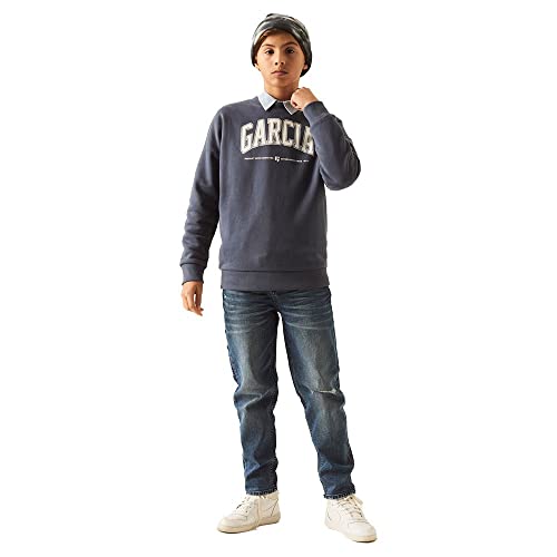 Garcia Jungen Sweater Sweatshirt, Blue Depth, 176 von GARCIA DE LA CRUZ