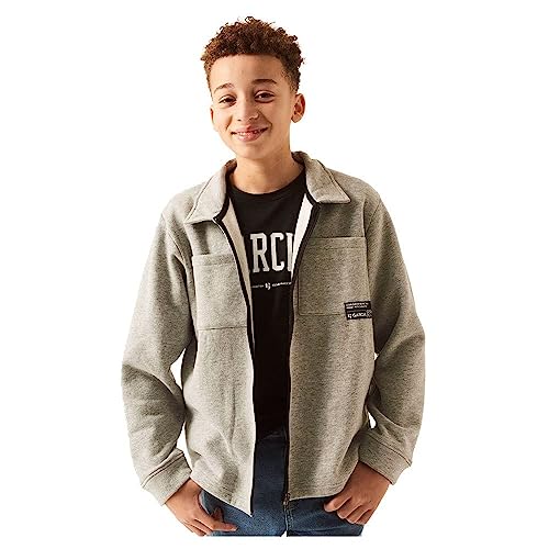 Garcia Jungen Sweater Sweatshirt, Grey Melee, 164/170 von Garcia