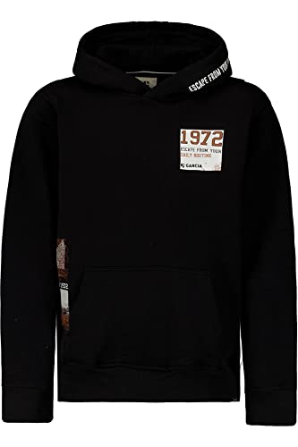 Garcia Jungen Sweater Sweatshirt, Off Black, 164/170 von Garcia