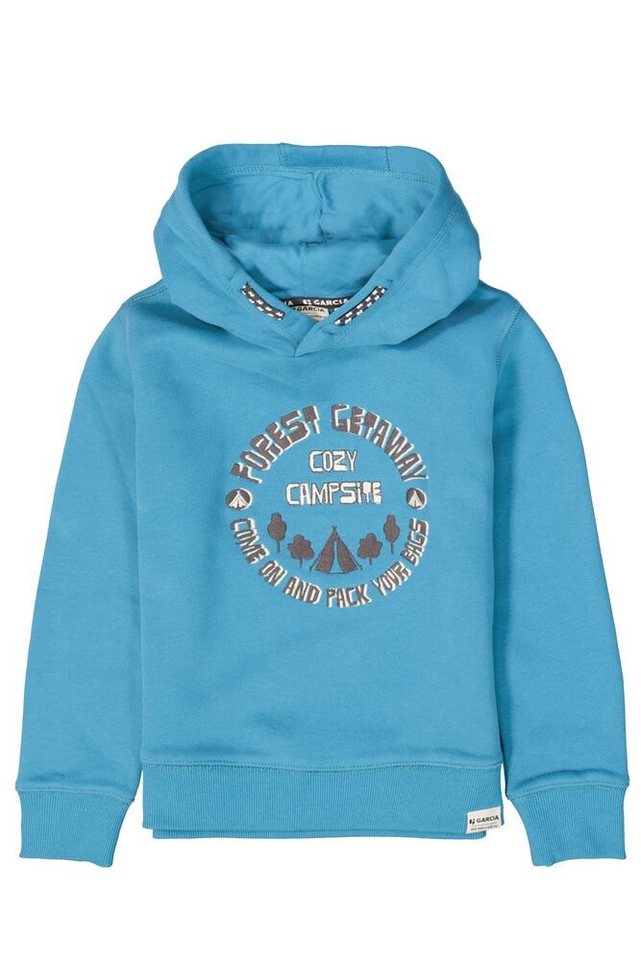Garcia Kapuzensweatshirt Blauer Hoodie mit Kapuze (J554679872) von Garcia
