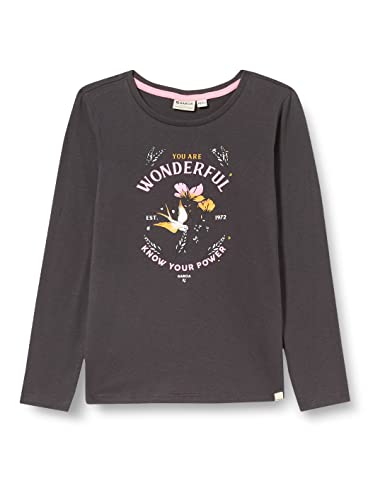 Garcia Kids Mädchen H14601 T Shirt, Dark Grey, 116 EU von Garcia