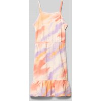Garcia Kleid mit Allover-Muster in Orange, Größe 164 von Garcia