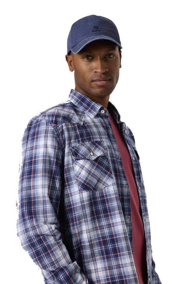 Garcia Langarmhemd Garcia Herren Hemd check (1-tlg) von Garcia