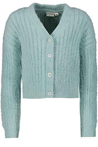 Garcia Mädchen Cardigan Knit Strickjacke, Petit Green, 104/110 von Garcia