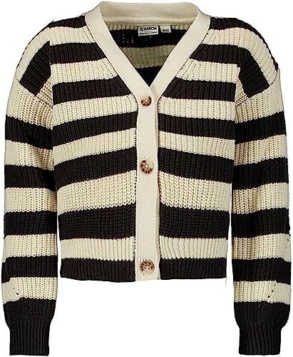 Garcia Mädchen Cardigan Knit Strickjacke, Turtledove, 104/110 von Garcia