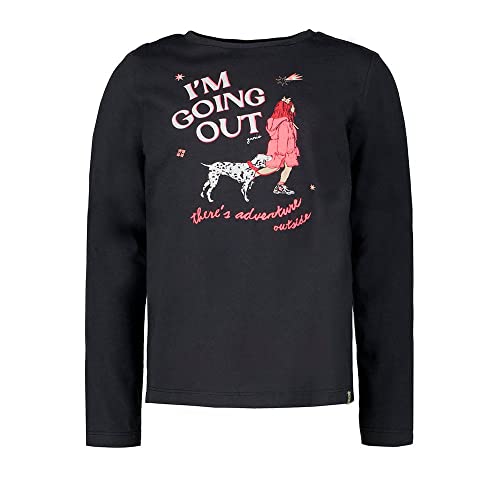 Garcia Mädchen Long Sleeve T-Shirt, Dark Grey, 92/98 von GARCIA DE LA CRUZ