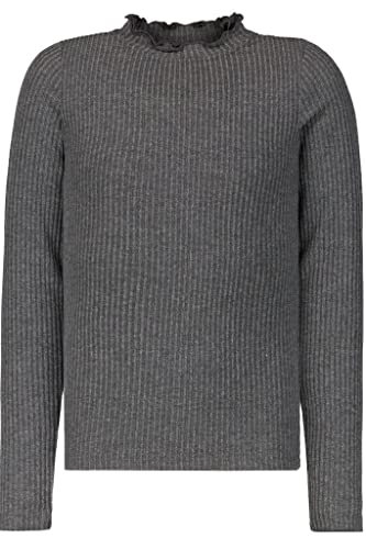 Garcia Mädchen Long Sleeve T-Shirt, Dark Grey Melee, 164/170 von Garcia