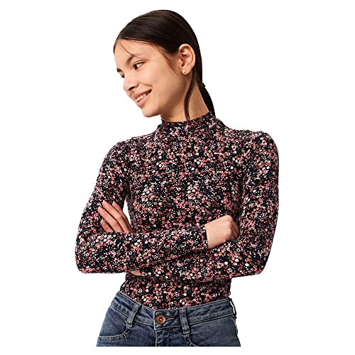 Garcia Mädchen Long Sleeve T-Shirt, Off Black, 140/146 von Garcia