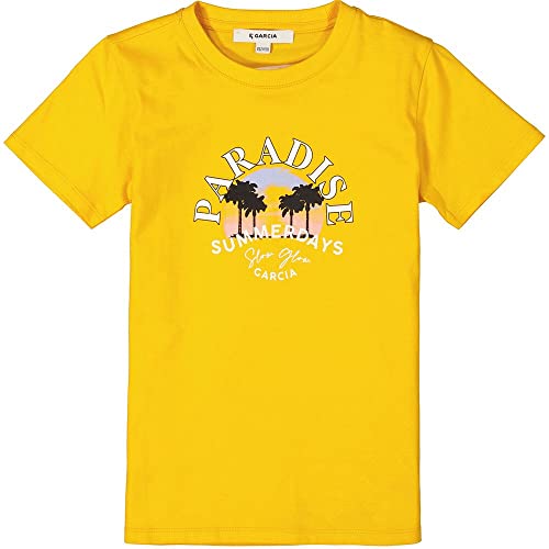 Garcia Mädchen O22601 T-Shirt, Sunset Yellow, 176 von Garcia