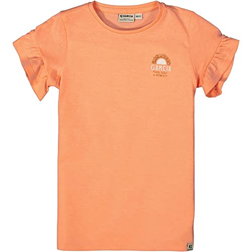 Garcia Mädchen O24408 T-Shirt, Peach neon, 92/98 von GARCIA DE LA CRUZ