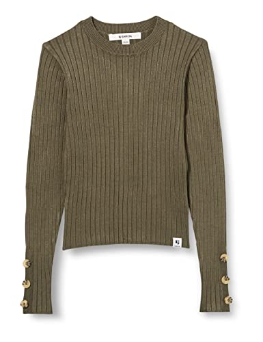 Garcia Mädchen Pullover, Olive, 128/134 von Garcia