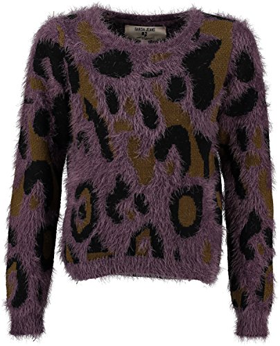 Garcia Mädchen Strickpullover, Off Black T62641 (176) von Garcia