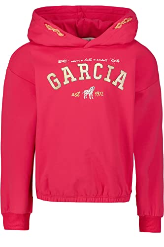 Garcia Mädchen Sweater Sweatshirt, Candy red, 116/122 von Garcia