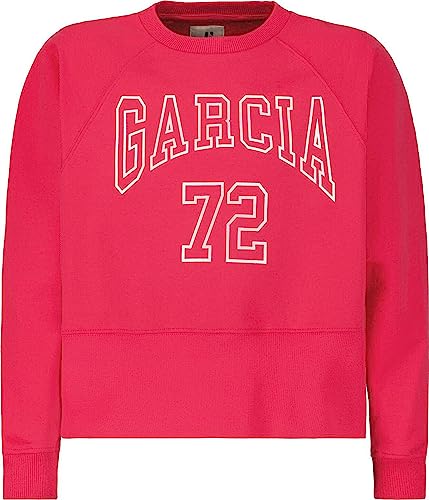 Garcia Mädchen Sweater Sweatshirt, Candy red, 164/170 von Garcia