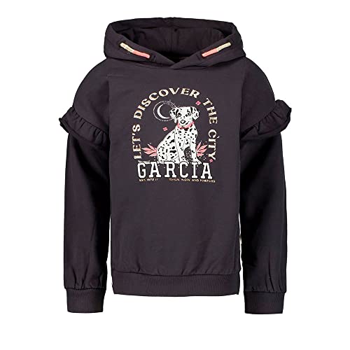 Garcia Mädchen Sweater Sweatshirt, Dark Grey, 116/122 von Garcia