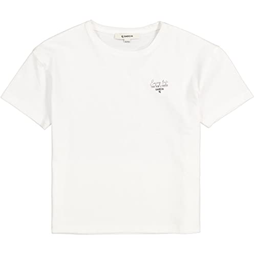 Garcia Mädchen Z2007 T-Shirt, Off White, 140/146 von Garcia