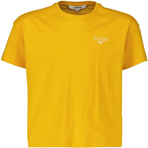 Garcia Mädchen Z2007 T-Shirt, Sunset Yellow, 152/158 von Garcia