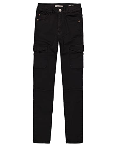 Garcia Mädchen Z2010 Lässige Hose, Off Black, 134 von Garcia