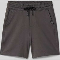 Garcia Regular Fit Bermudas mit Eingrifftaschen in Graphit, Größe 146 von Garcia