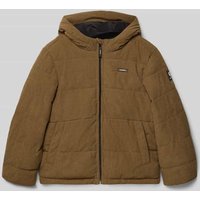 Garcia Regular Fit Winterjacke in Stepp-Optik mit Logo-Patch in Camel, Größe 140 Garcia Regular Fit Winterjacke in Stepp-Optik mit Logo-Patch in Camel, Größe 140 von Garcia