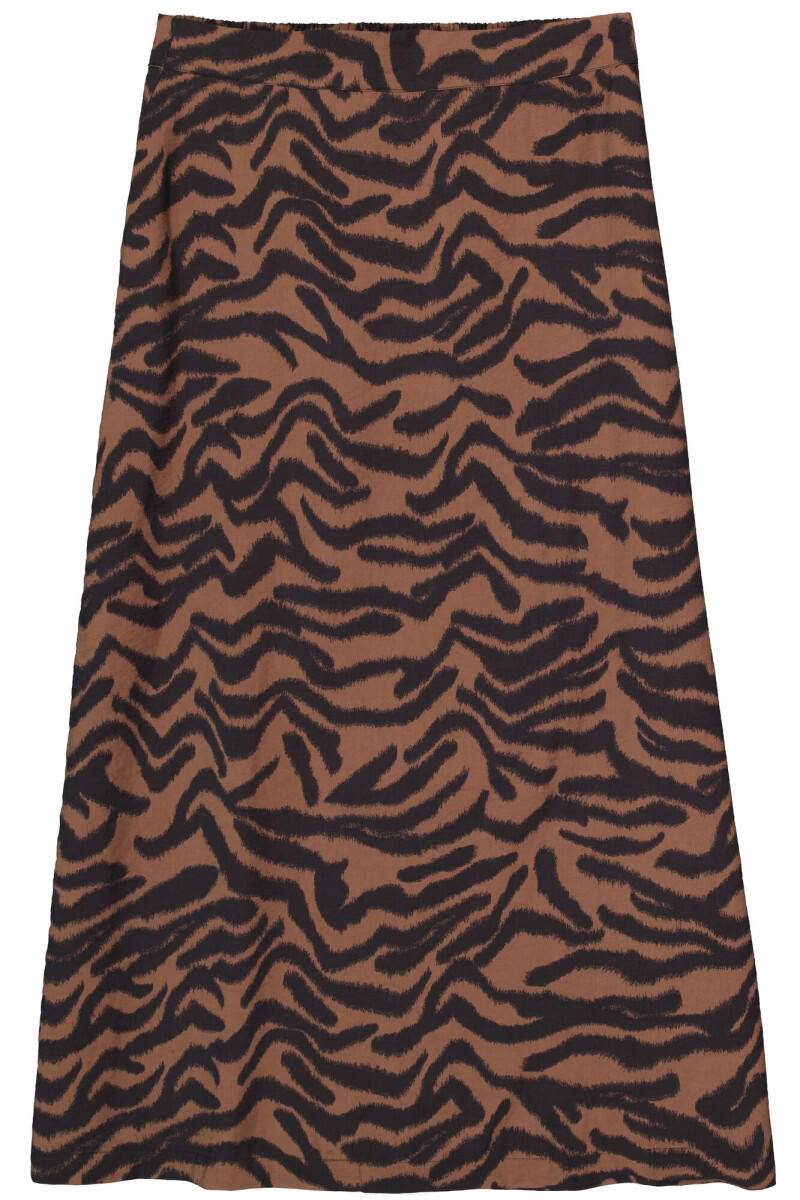 Garcia - Rock mit Alloverprint braun - Gr. - L von Garcia