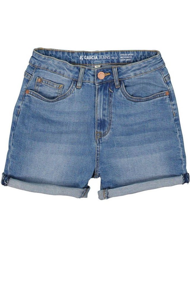 Garcia Shorts Mädchen Jeansshort EVELIN 588 MEDIUM USED (1-tlg) von Garcia