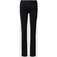 Garcia Straight Fit Jeans mit 5-Pocket-Design Modell 'CELIA' in Black, Größe 25/30 von Garcia