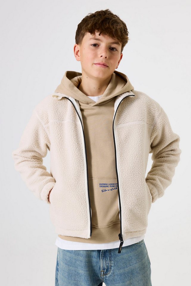 Garcia Strickfleecejacke mit Print for BOYS von Garcia
