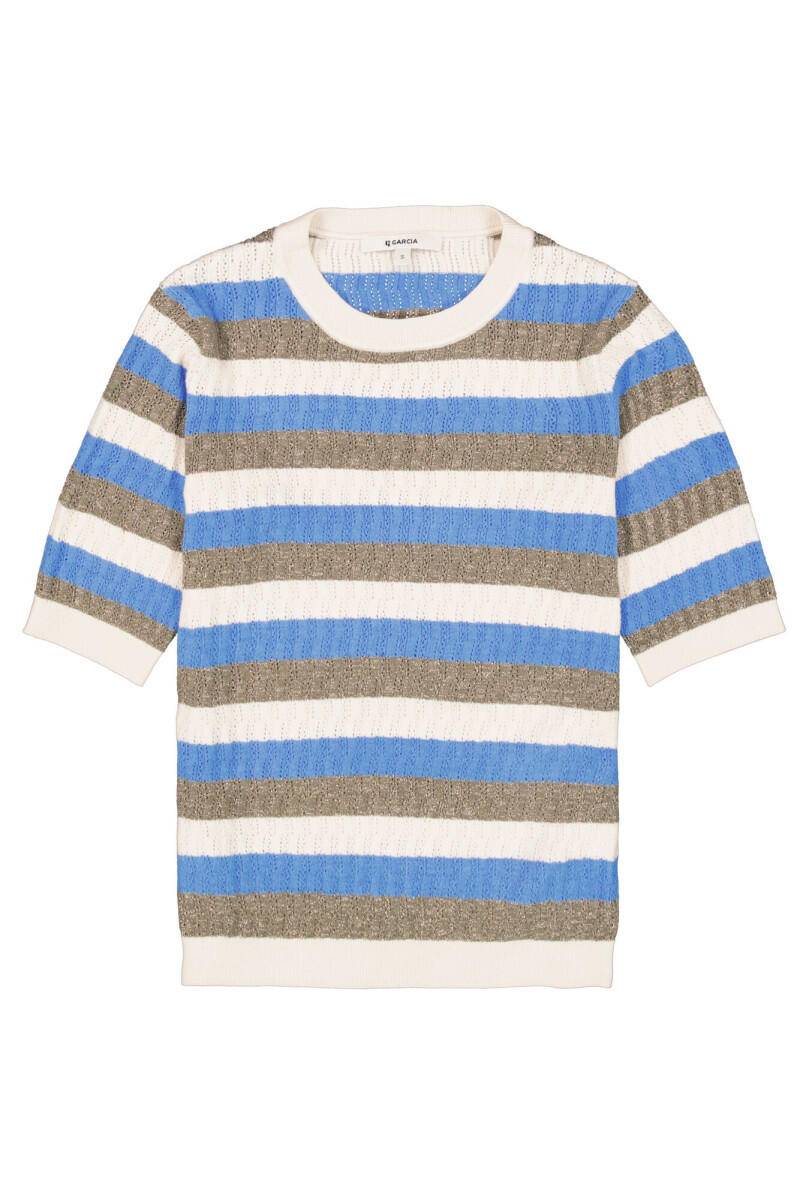 Garcia - Strickpullover weiß - Gr. - M von Garcia