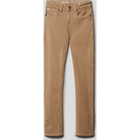 Garcia Superslim Fit Jeans mit Stretch-Anteil in Beige Melange, Größe 164 von Garcia