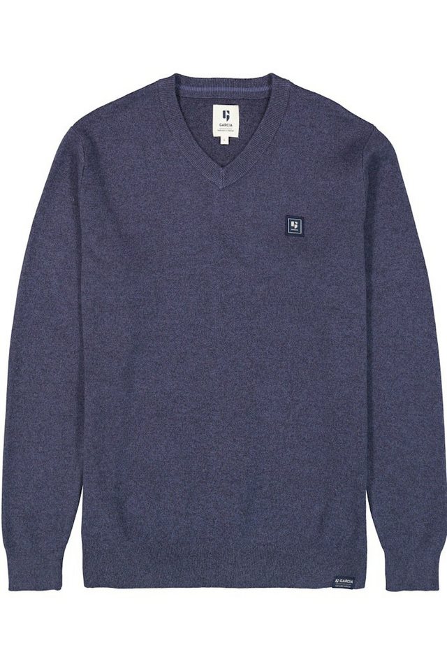 Garcia V-Ausschnitt-Pullover V-Pullover für Herren (1-tlg) von Garcia
