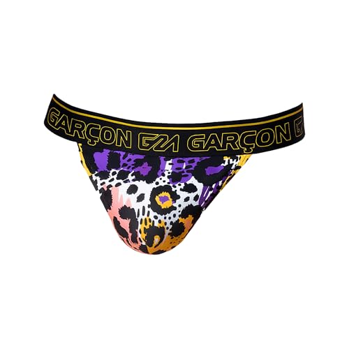 Garçon Purple Jaguar Thong - Lila - 1 x Größe XL von Garçon Model