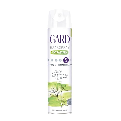 GARD Haarspray - 250 ml Dose, starker Halt, silikonfrei, Styling-Spray für feines Haar, feine Zerstäubung - Extrastark von Gard