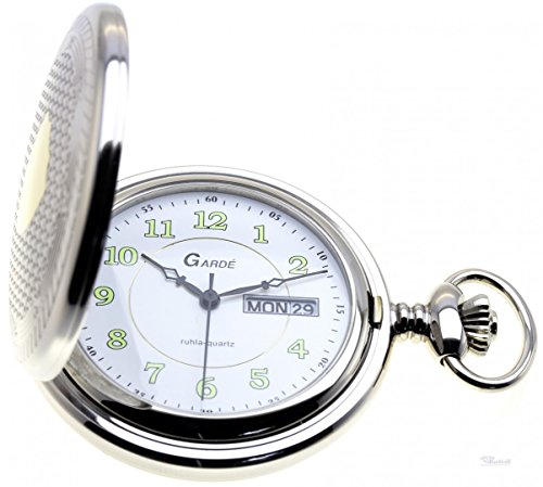 Ruhla Taschenuhr Garde 8696-3 Savonette mit Uhrenkette Ruhla Taschenuhr Garde 8696-3 Savonette mit Uhrenkette von Garde