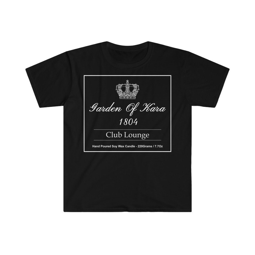 Eu Kunden - Unisex Softstyle T-Shirt Garden Of Kara Club Shirt in Schwarz Eu Kunden - Unisex Softstyle T-Shirt Garden Of Kara Club Shirt in Schwarz von GardenOfKara