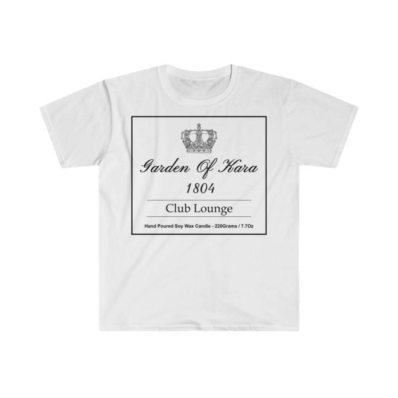 Eu Kunden - Unisex Softstyle T-Shirt Garden Of Kara Club Shirt in Weiß Eu Kunden - Unisex Softstyle T-Shirt Garden Of Kara Club Shirt in Weiß von GardenOfKara