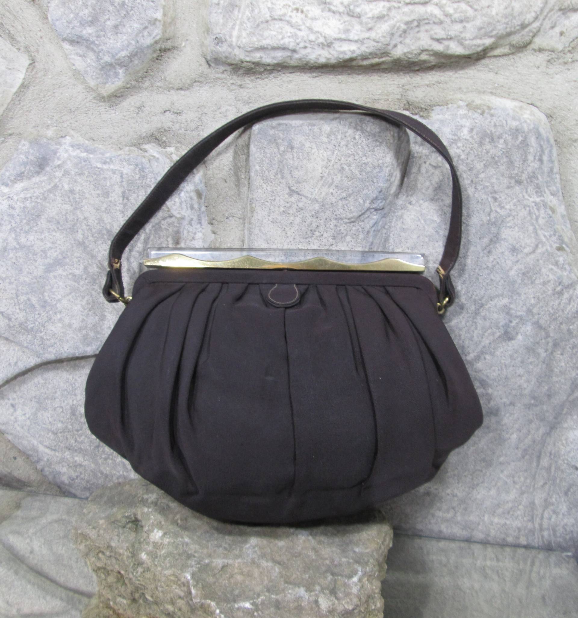 Vintage 1940Er Mm Braune Abendtasche Vintage 1940Er Mm Braune Abendtasche von GardenSpring