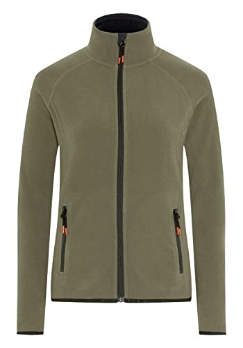 Gardena Fleece-Jacke im dezenten Logo-Design von Gardena