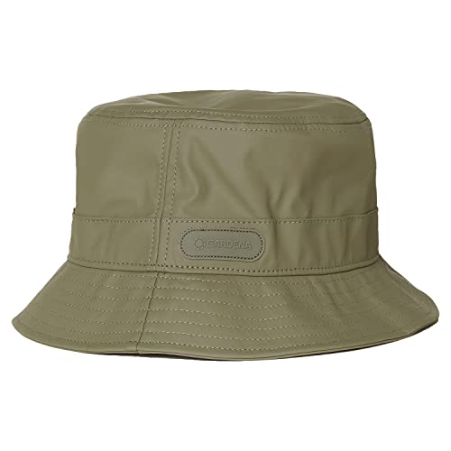 Gardena Gartenhut für Garten-Arbeit & Freizeit in Grün I wasserdichter Unisex Bucket Hat für Damen und Herren I Als Sonnenhut, Regenhut & Anglerhut I Farbe Olivgrün von Gardena