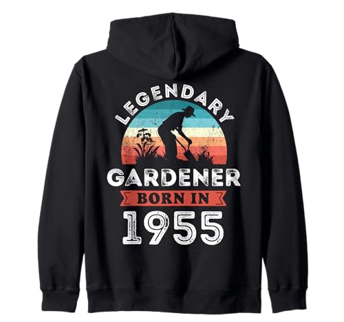 Legendary Gardener Born in 1955, 70th Birthday Men Kapuzenjacke Legendary Gardener Born in 1955, 70th Birthday Men Kapuzenjacke von Gardener 1955 Legends Gifts for Mens 70th Bday