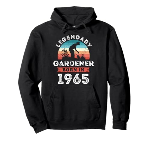 Legendary Gardener Born in 1965, 60th Birthday Men Pullover Hoodie Legendary Gardener Born in 1965, 60th Birthday Men Pullover Hoodie von Gardener 1965 Legends Gifts for Mens 60th Bday