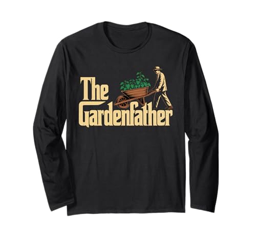 Bester Gartenvater Die Gardenfather Men Langarmshirt von Gardener Dad
