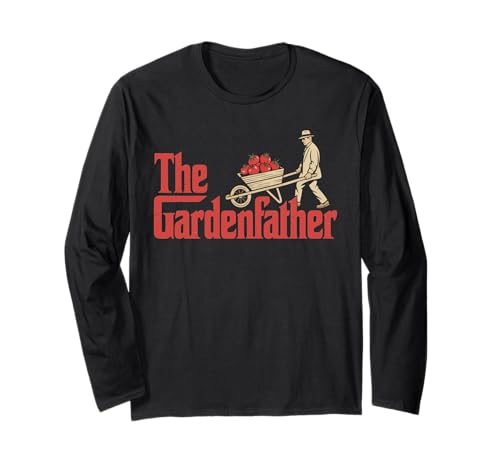 Bester Gartenvater Die Gardenfather Men Langarmshirt von Gardener Dad