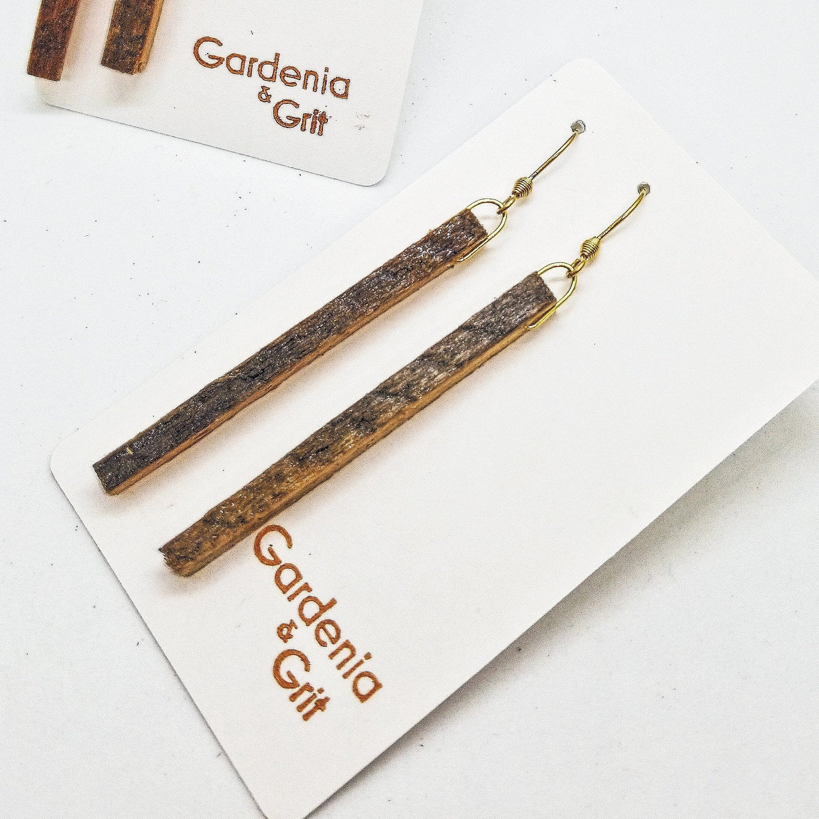 Ohrringe - Altholz Baumseider Schwarz Grau Petrol Natur Edelstahl Reclaimed Wood Ohrringe - Altholz Baumseider Schwarz Grau Petrol Natur Edelstahl Reclaimed Wood von GardeniaAndGrit